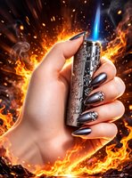 Elegant gavegas lighter til udendørs brug